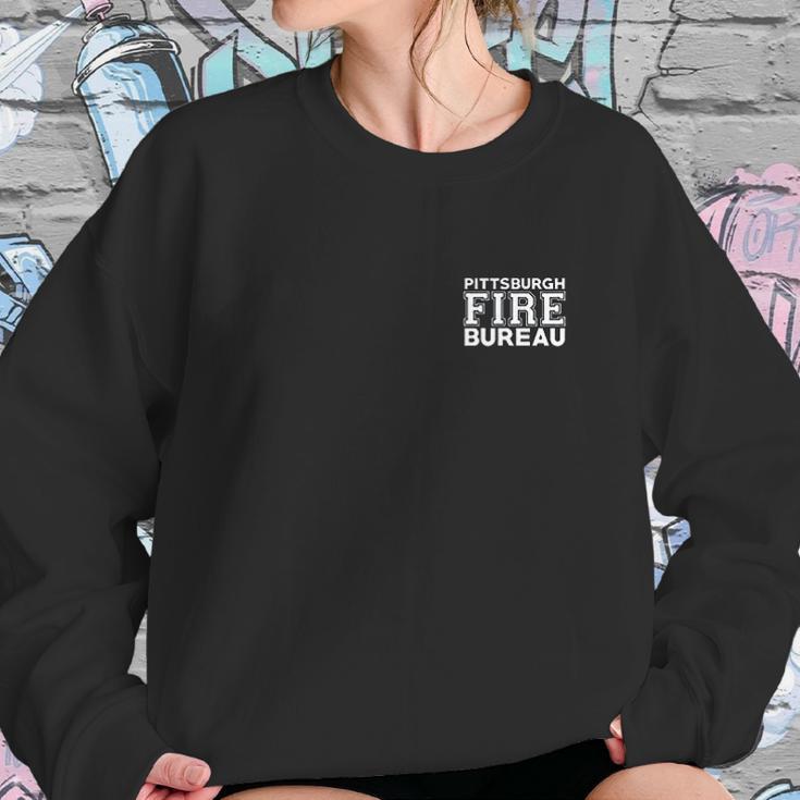 Pittsburgh Fire Bureau Sweatshirt Gifts for Her