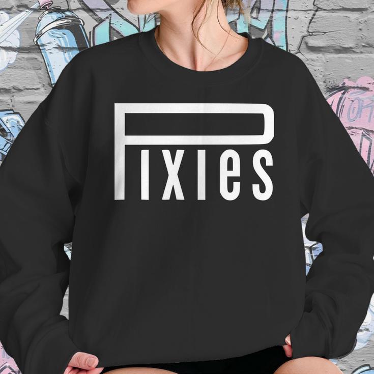 Pixies Band Logo Music Band Logo White Sweatshirt Gifts for Her