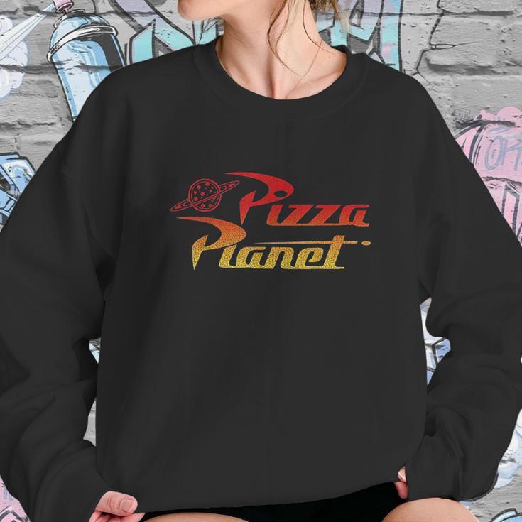 Pizza Planet Gradient Sweatshirt Gifts for Her