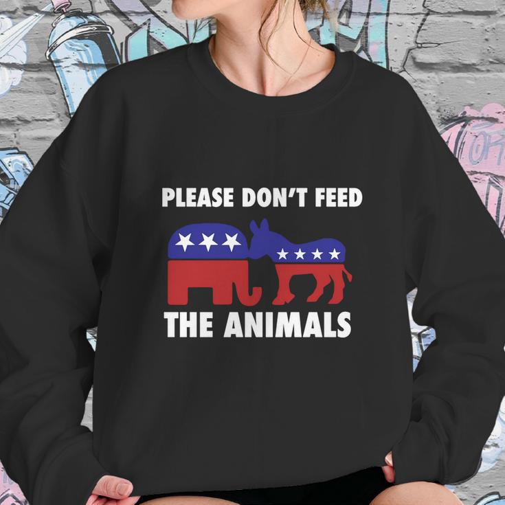 Please Dont Feed The Animals 2020 Sweatshirt Gifts for Her