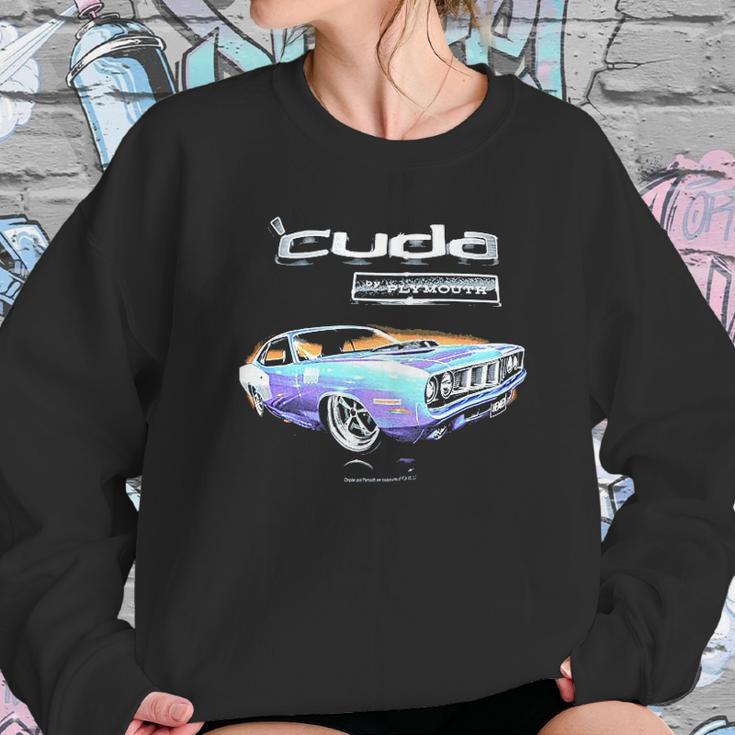 Plymouth Barracuda Cuda Sweatshirt Gifts for Her