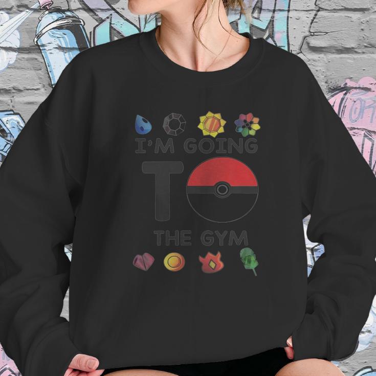 Pokemon Im Going To The Gym Sweatshirt Gifts for Her