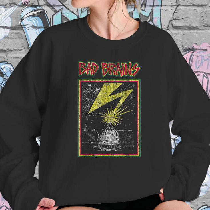 Politics Bad Brains Capitol Logo Vintage Sweatshirt Gifts for Her