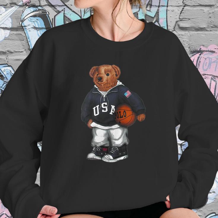 Polo Bear Stadium Sweatshirt Gifts for Her