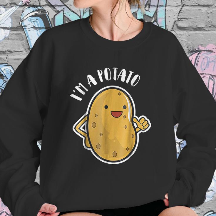 I Am A Potato French Fry Sweatshirt Gifts for Her