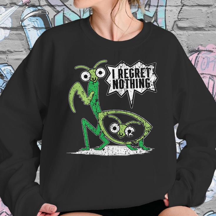 Praying Mantis Weathered Valentines Day Sweatshirt Gifts for Her