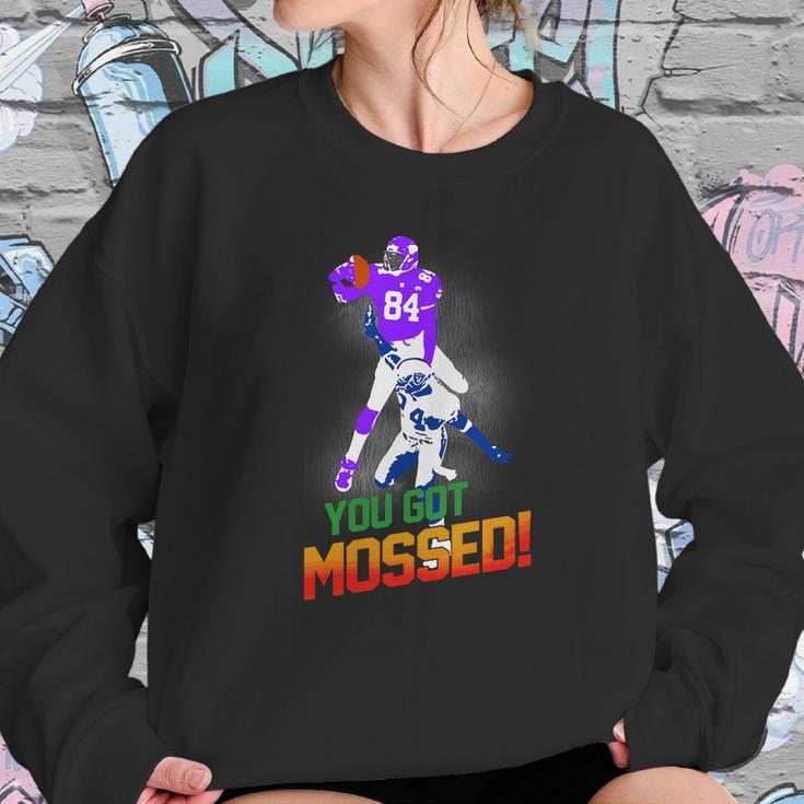 Pretty Randy Moss You Got Mossed Sweatshirt Gifts for Her