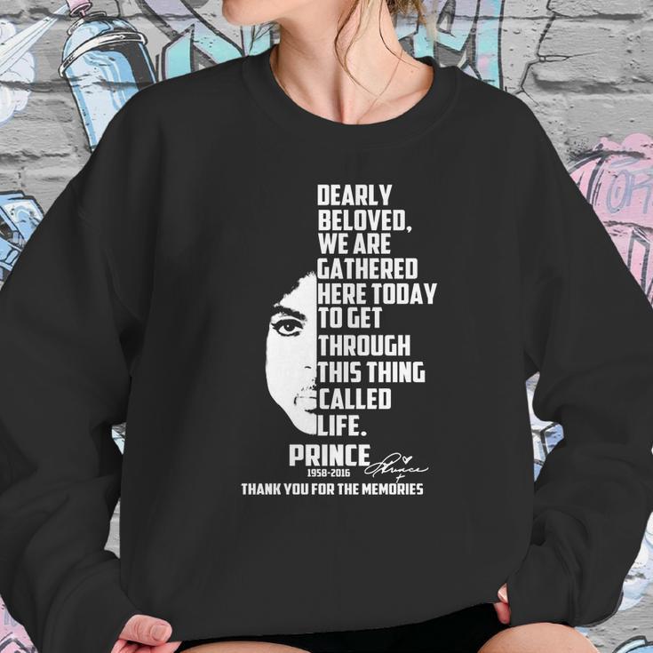 Prince Dearly Beloved We Are Gathered Here Today Sweatshirt Gifts for Her