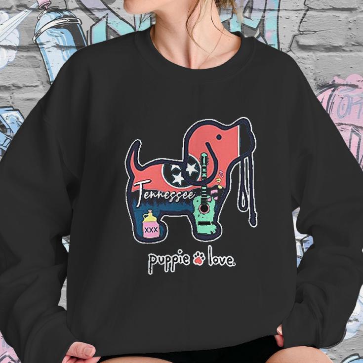 Puppie Love Rescue Dog Sweatshirt Gifts for Her