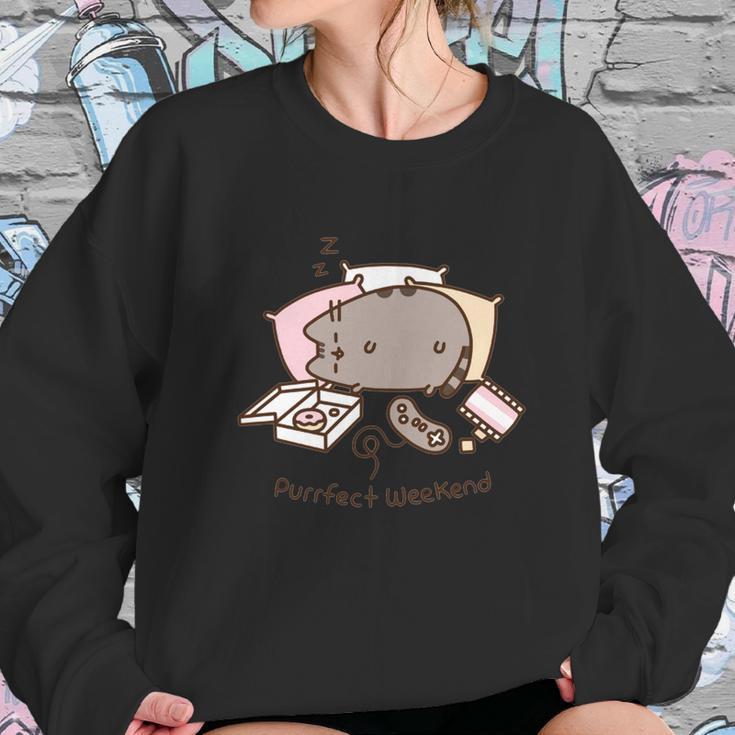 Pusheen Purrfect Weekend T-Shirt Sweatshirt Gifts for Her