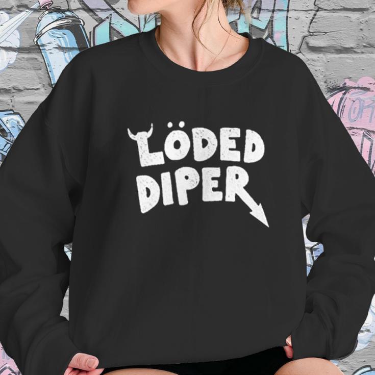 Quanfeng Funny Loded Diper Sweatshirt Gifts for Her