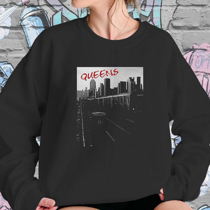 Queens Ny Subway New York Sweatshirt Gifts for Her