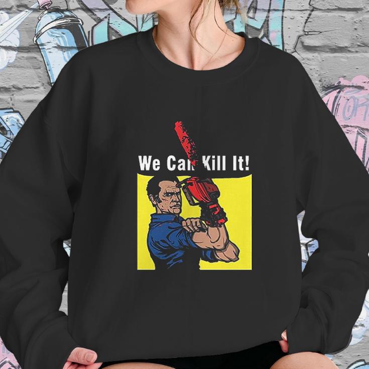 Quxiangy Rosie The Riveter Cos Ash Vs Evil Dead Sweatshirt Gifts for Her