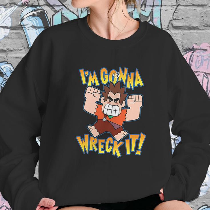 Ralph Breaks The Internet Im Gonna Wreck It L Sweatshirt Gifts for Her