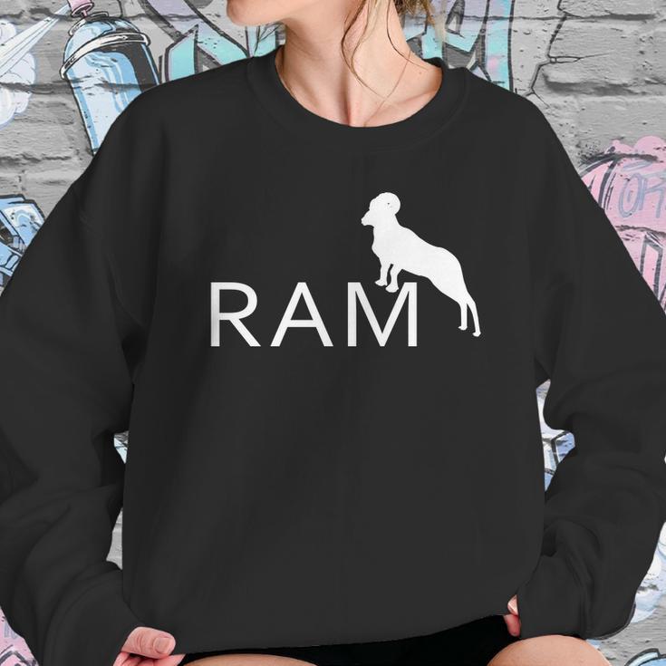 Ram Animal Lover Logo Sweatshirt Gifts for Her