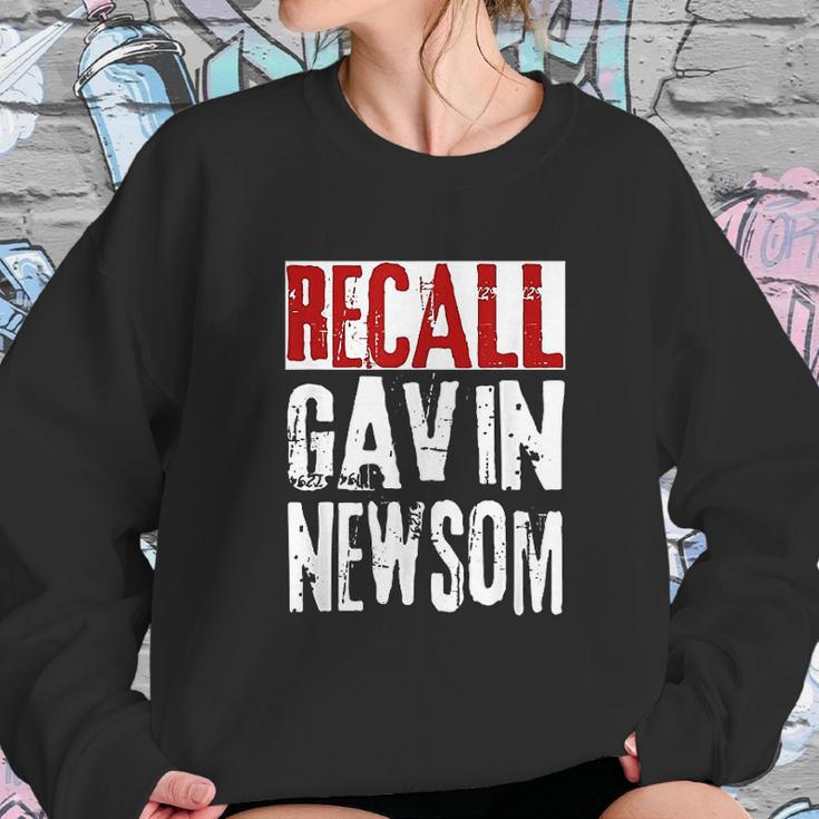 Recall Gavin Newsom Ca California Governor Gavin Newsom Sweatshirt Gifts for Her