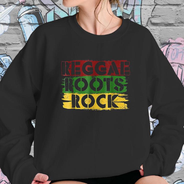 Reggae Roots Rock Jamaica Rastafari Sweatshirt Gifts for Her