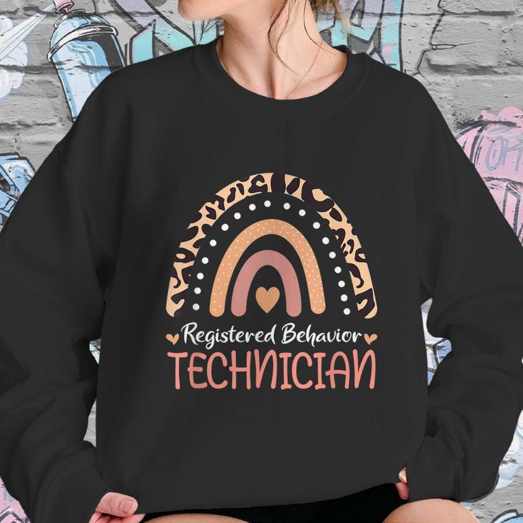 Registered Behavior Technician Rbt Behavioral Aba Therapist Graphic Design Printed Casual Daily Basic Sweatshirt Gifts for Her