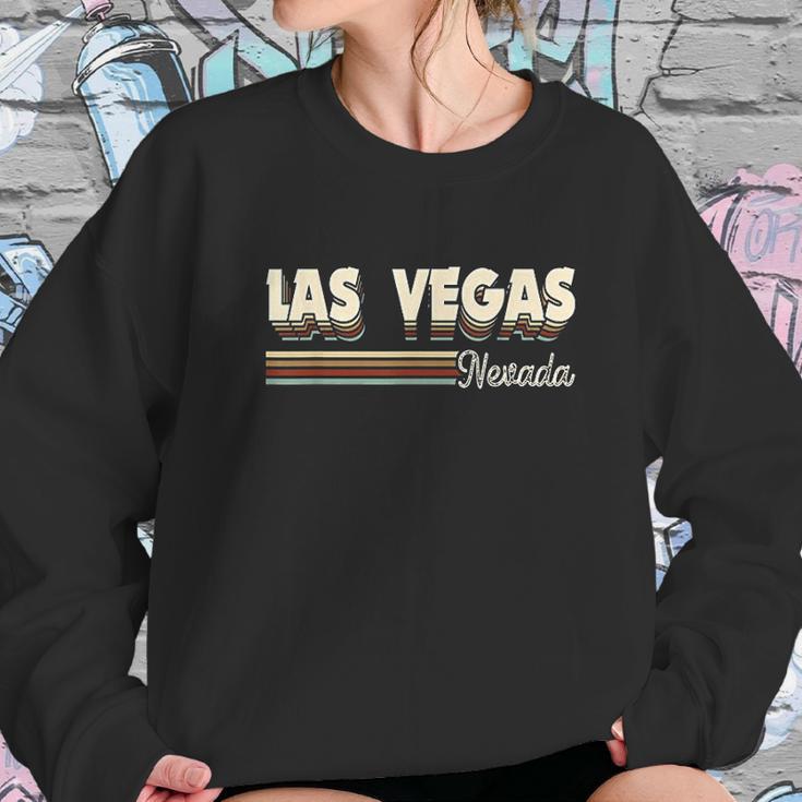 Retro Las Vegas Nevada Vintage 80S 70S Souvenir Gifts Sweatshirt Gifts for Her