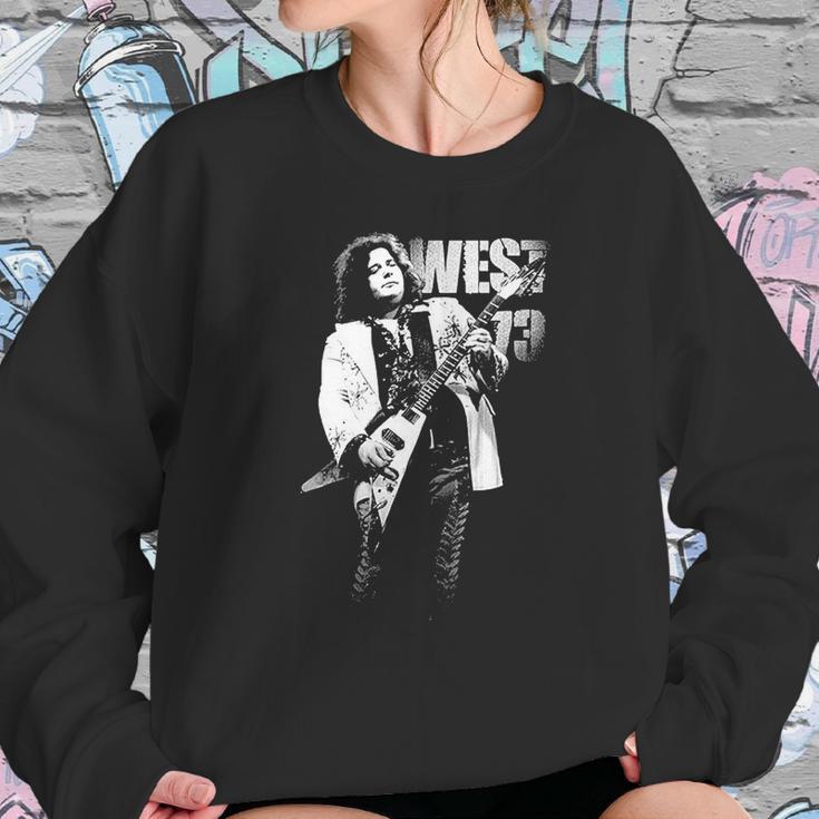 Retro Graphic Leslie West 73 Art Sweatshirt Gifts for Her