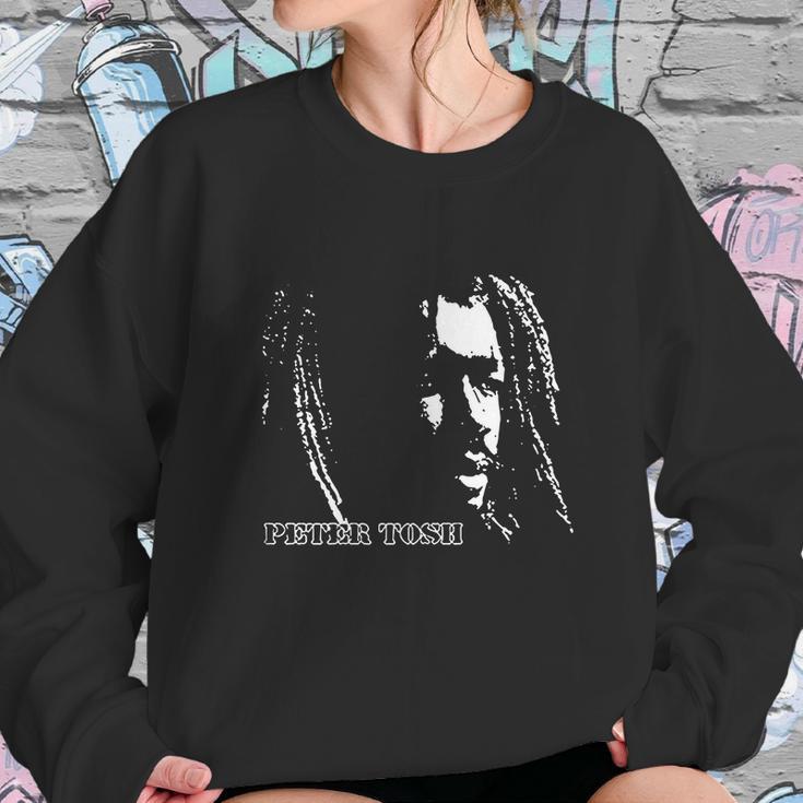 Retro Graphic Peter Tosh Art Sweatshirt Gifts for Her