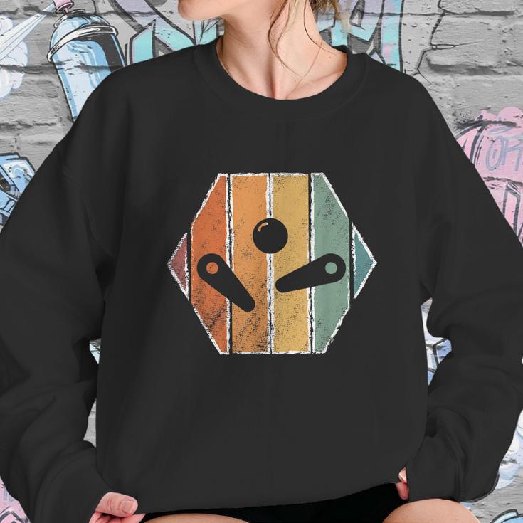 Retro Pinball Machine Vintage Arcade Game Sweatshirt Gifts for Her