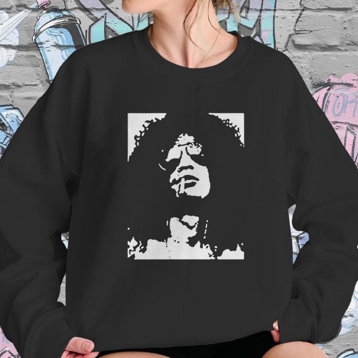 Retro Graphic Slash Portrait Artwork Sweatshirt Gifts for Her