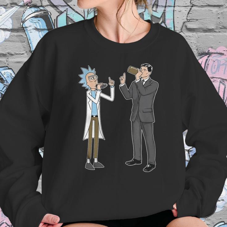 Rick And Archer Drinking Shirt Sweatshirt Gifts for Her