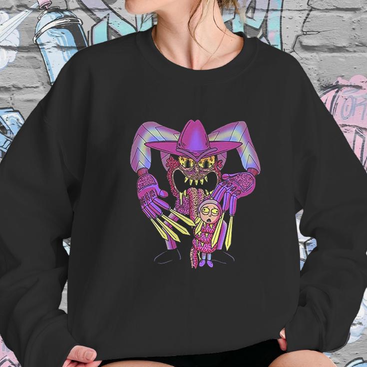 Rick And Morty Adult Scary Terry Light Weight Sweatshirt Gifts for Her