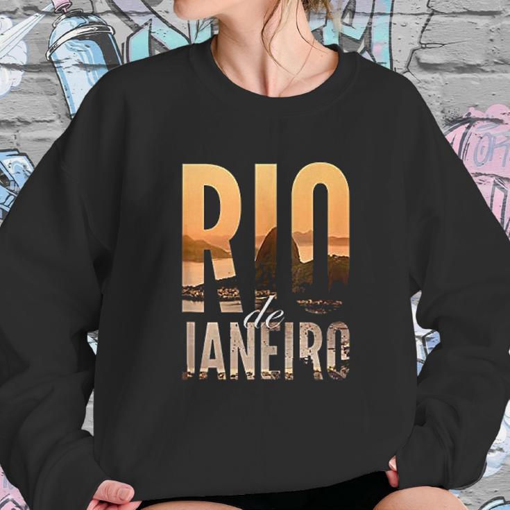 Rio De Janeiro Brazil Brazilian Sweatshirt Gifts for Her