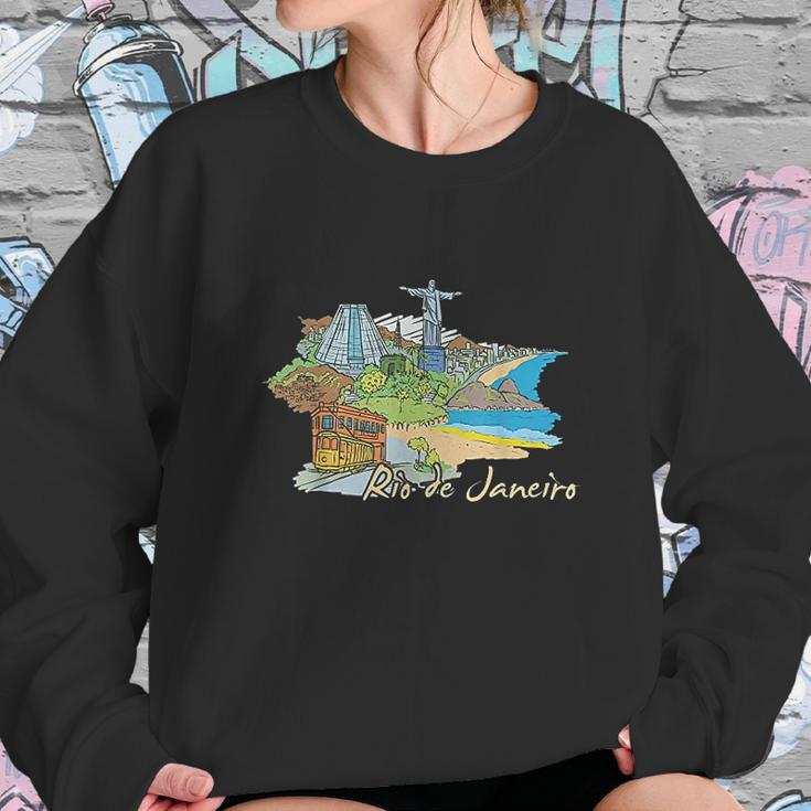 Rio De Janeiro Tourist Sweatshirt Gifts for Her