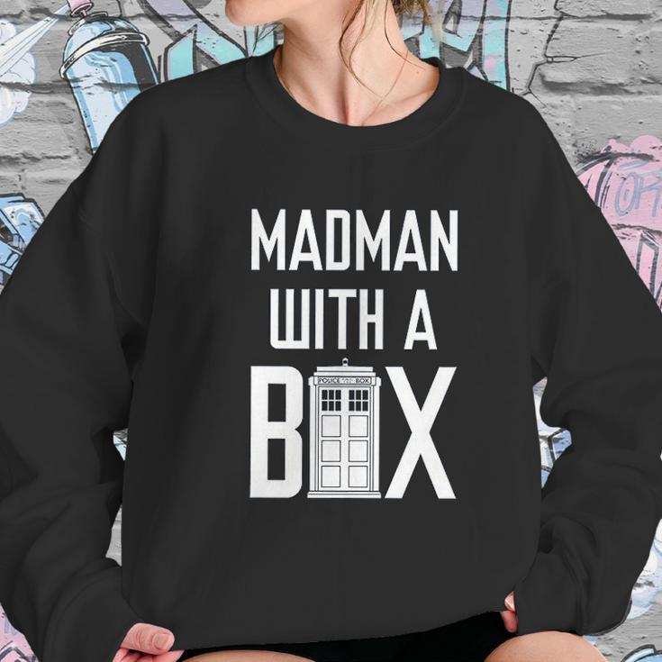 Ripple Junction Doctor Who Madman With A Box Sweatshirt Gifts for Her