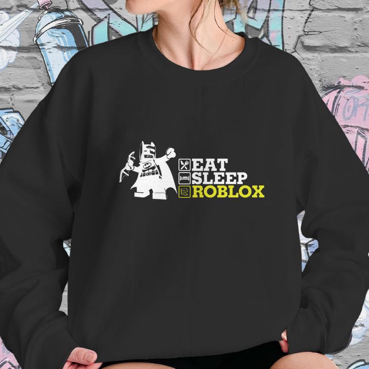 RobloxShirt Eat Sleep Roblox Repeat Sweatshirt Gifts for Her