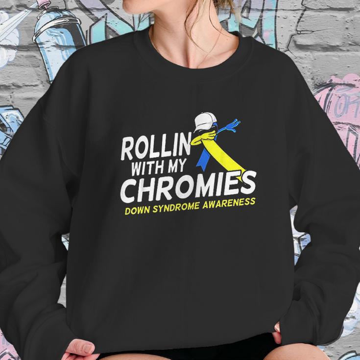 Rolling With My Chromies Sweatshirt Gifts for Her