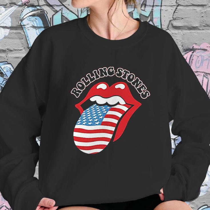 Rolling Stones Usa Tongue Sweatshirt Gifts for Her