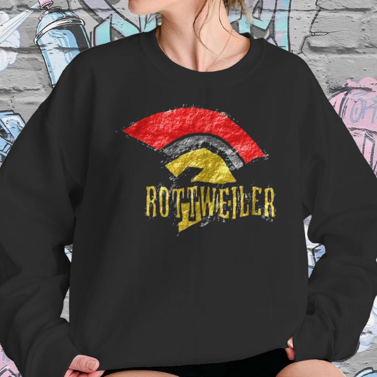 Rottweiler Spartan Sweatshirt Gifts for Her