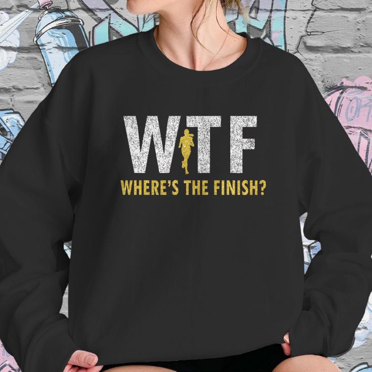 Running Girl Wtf Wheres The Finish Sweatshirt Gifts for Her