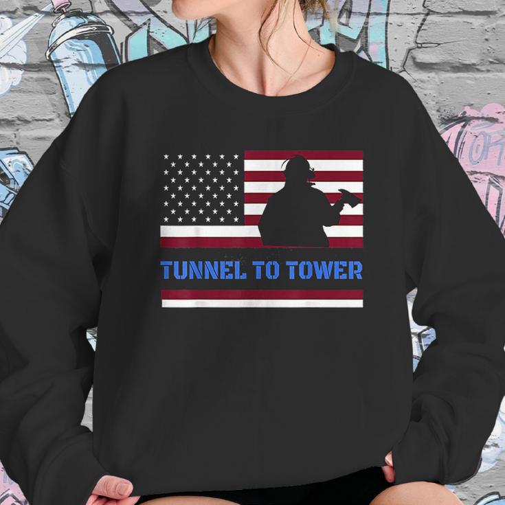 Rush Tunnel To Tower Vintage Firefighter Gift Sweatshirt Gifts for Her