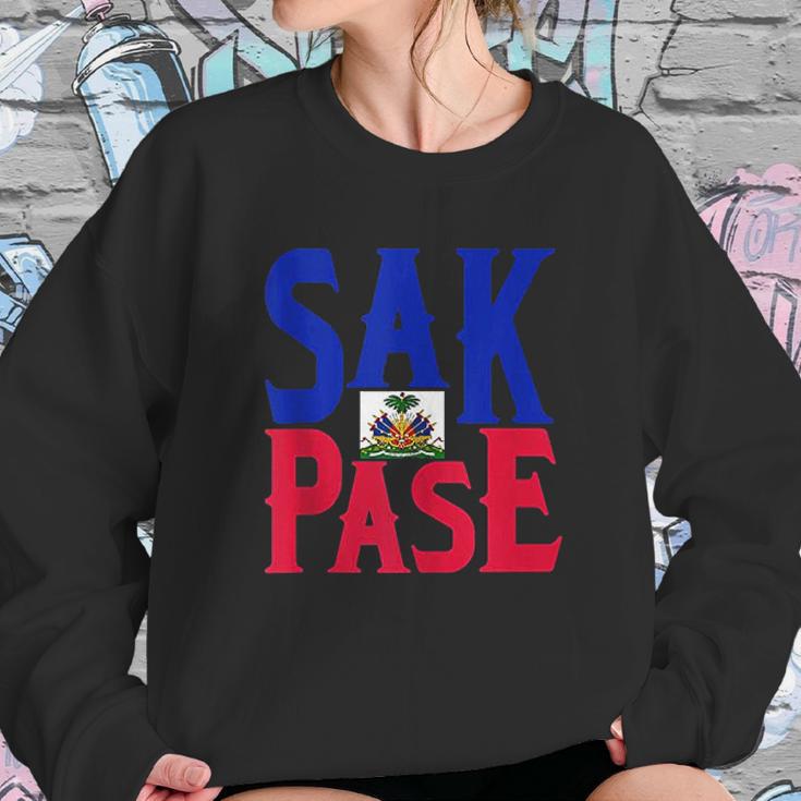 Sak Pase Art Cute Haitian Creole Pride Sweatshirt Gifts for Her