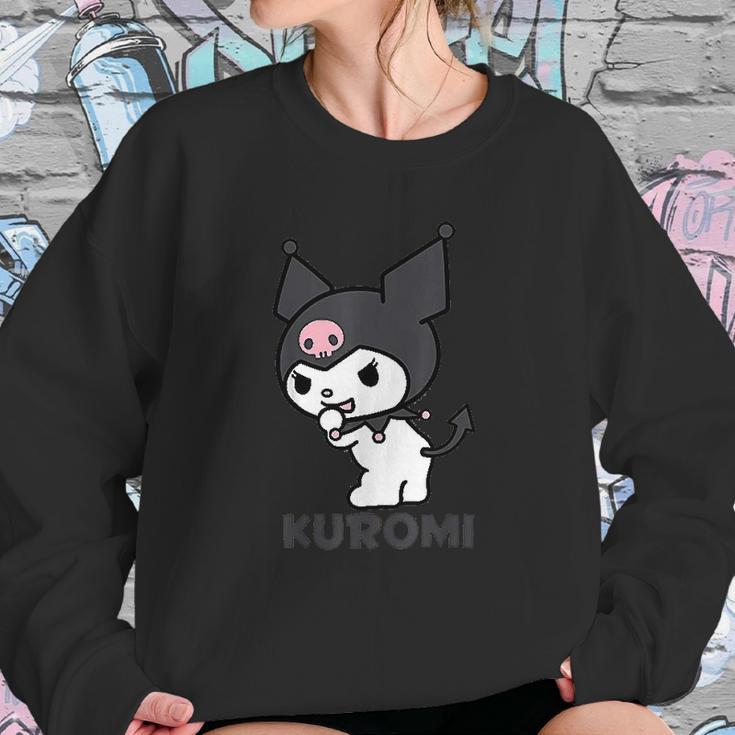 Sanrio Kuromi Backside Logo Sweatshirt Gifts for Her