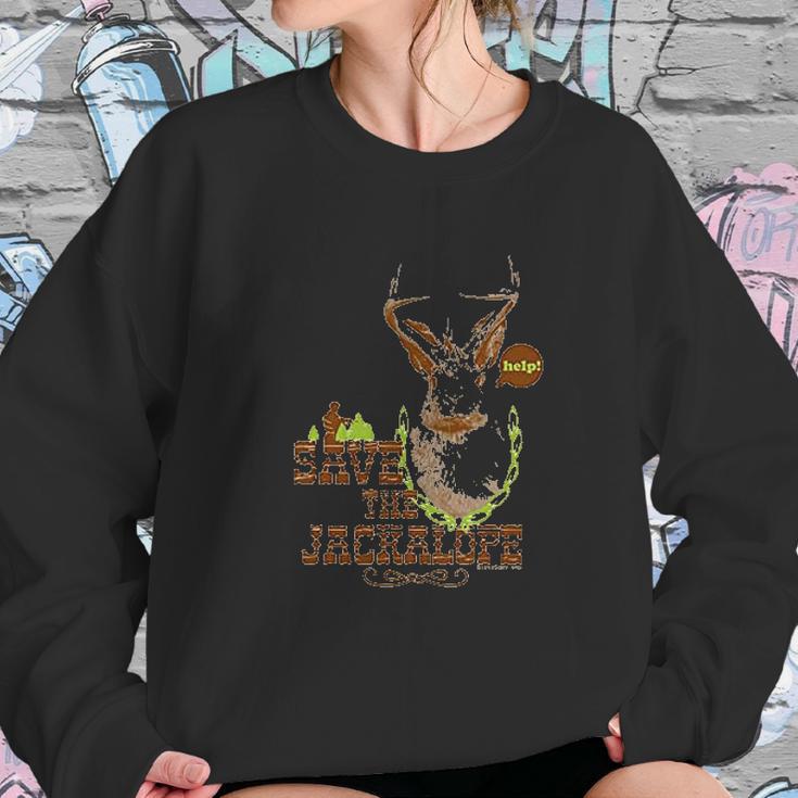 Save The Jackalope Sweatshirt Gifts for Her