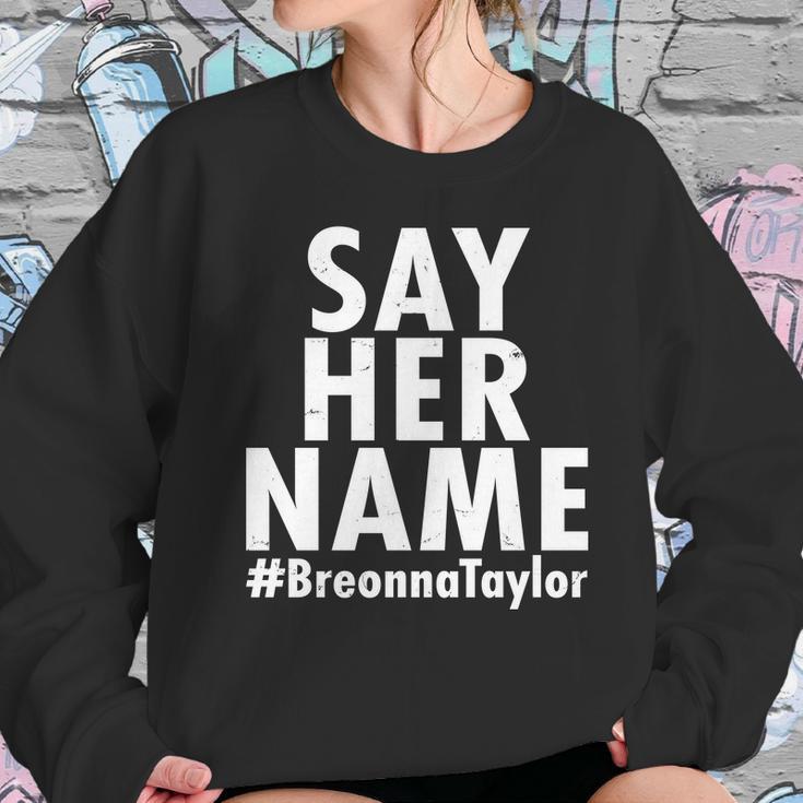 Say Her Name Breonna Taylor Blm Sweatshirt Gifts for Her