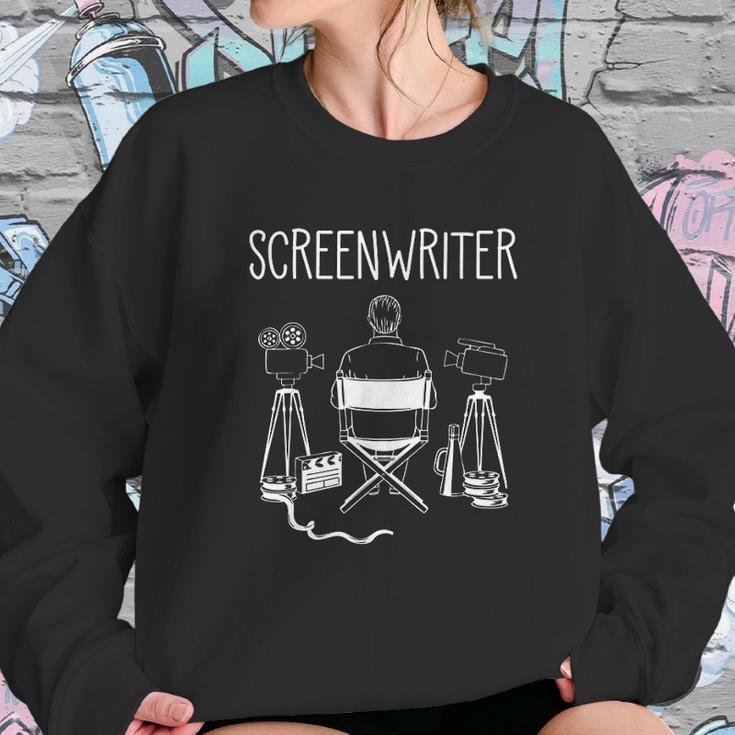 Screenwriter And Movie Director Gift For Cinema Lover Sweatshirt Gifts for Her