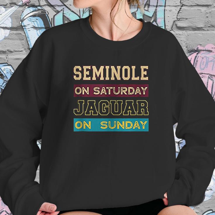 Seminole On Saturday On Sunday Jacksonville Sweatshirt Gifts for Her