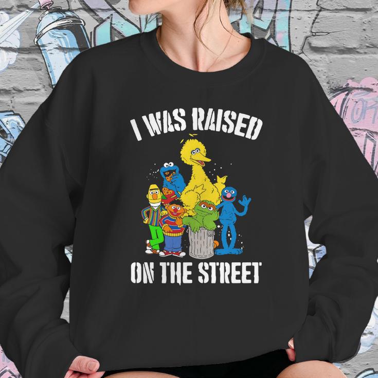 Sesame Street Everything I Know I Learned On The Streets Sweatshirt Gifts for Her