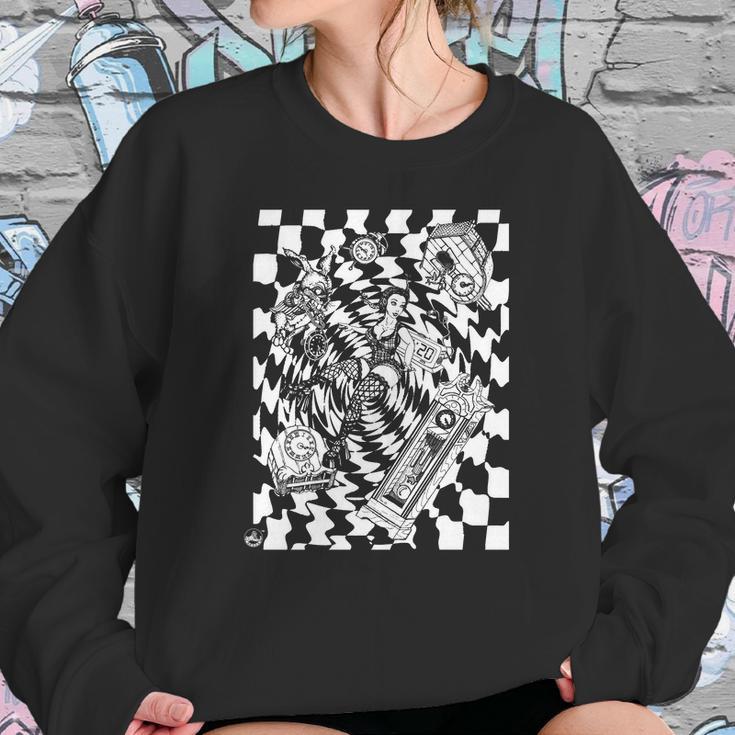 Sfynx Alice In Wonderland Rabbit Hole Edm Rave Sweatshirt Gifts for Her