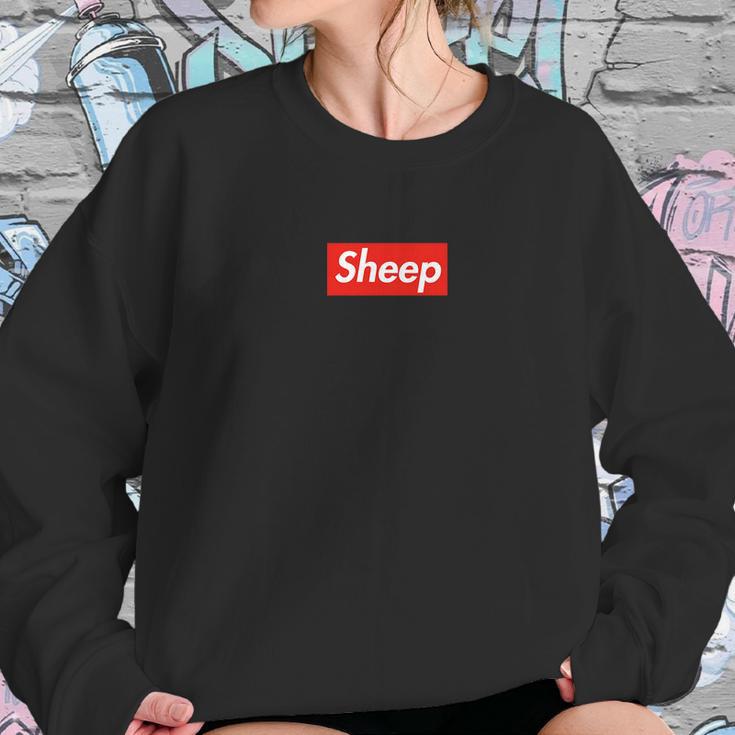 Sheep Box Logo 5 Colors Available Sweatshirt Gifts for Her