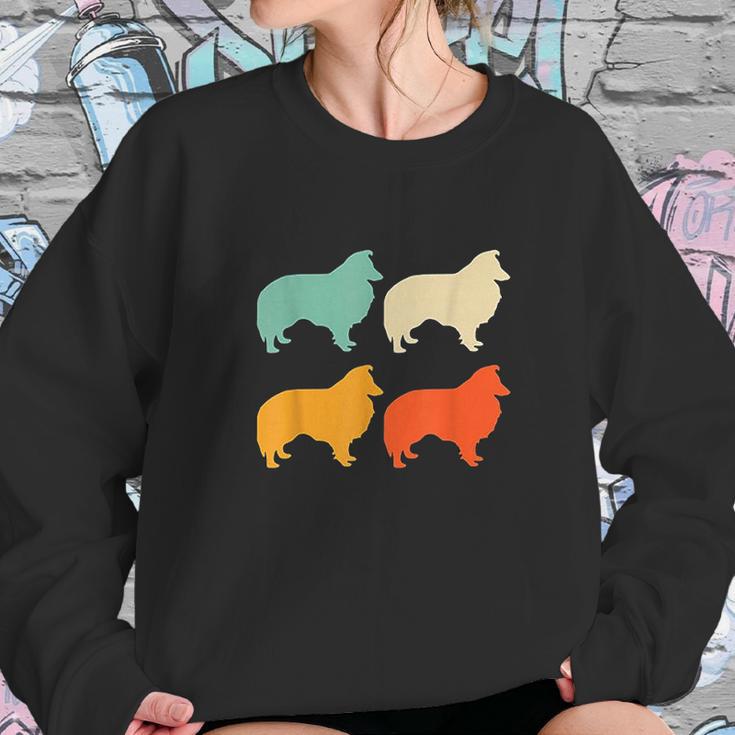 Sheltie Dog Lover Vintage Sweatshirt Gifts for Her