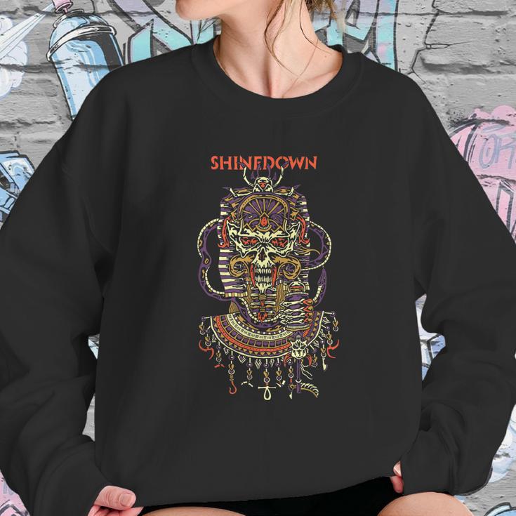 Shinedown Planet Zero Skull Sweatshirt Gifts for Her