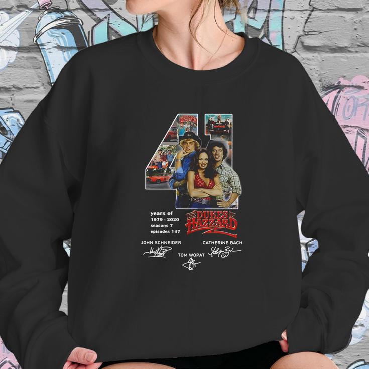 Signatures 41 Years Of 1979 – 2020 The Dukes Of Hazzard Sweatshirt Gifts for Her